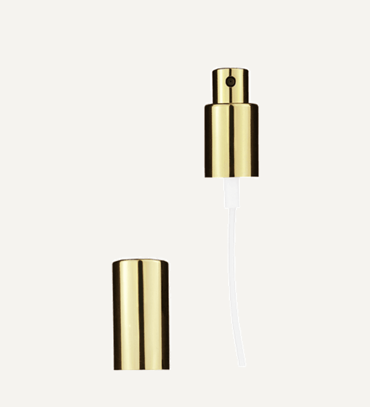 Shiny Gold Fine Mist Sprayer, Thread size 15-415