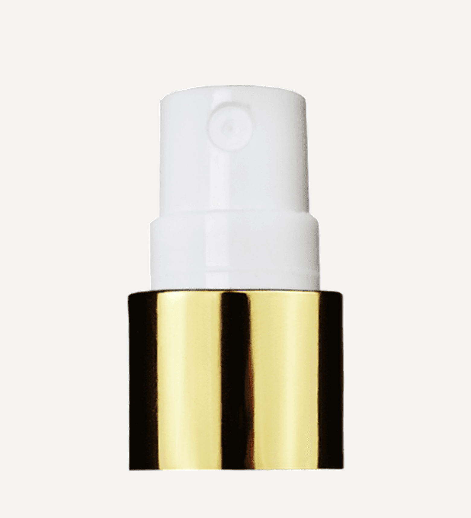 Shiny gold collar sprayer, Thread size 17-415