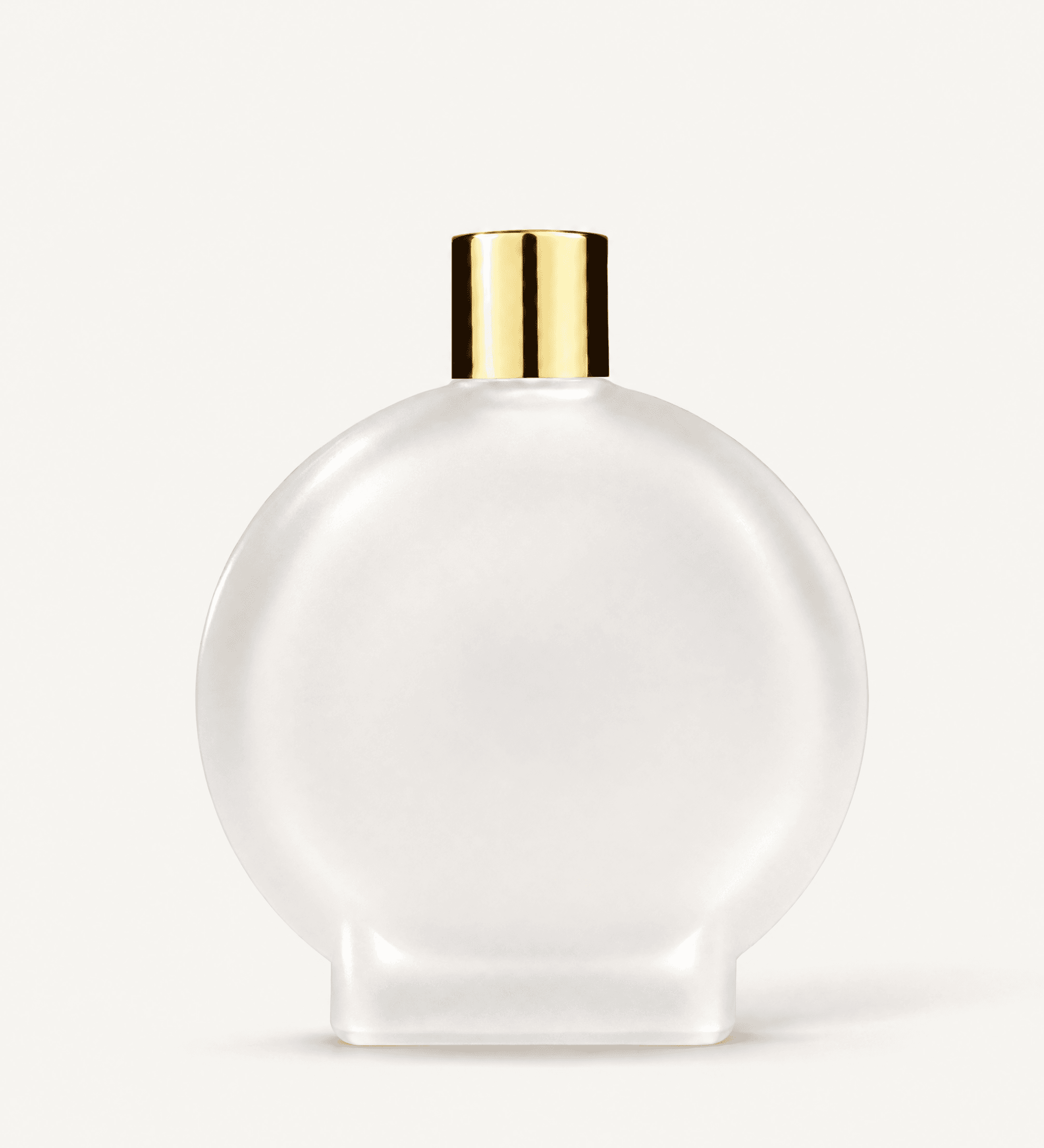 100 ml Frosted Circle Reducer Bottle — Empty · capped