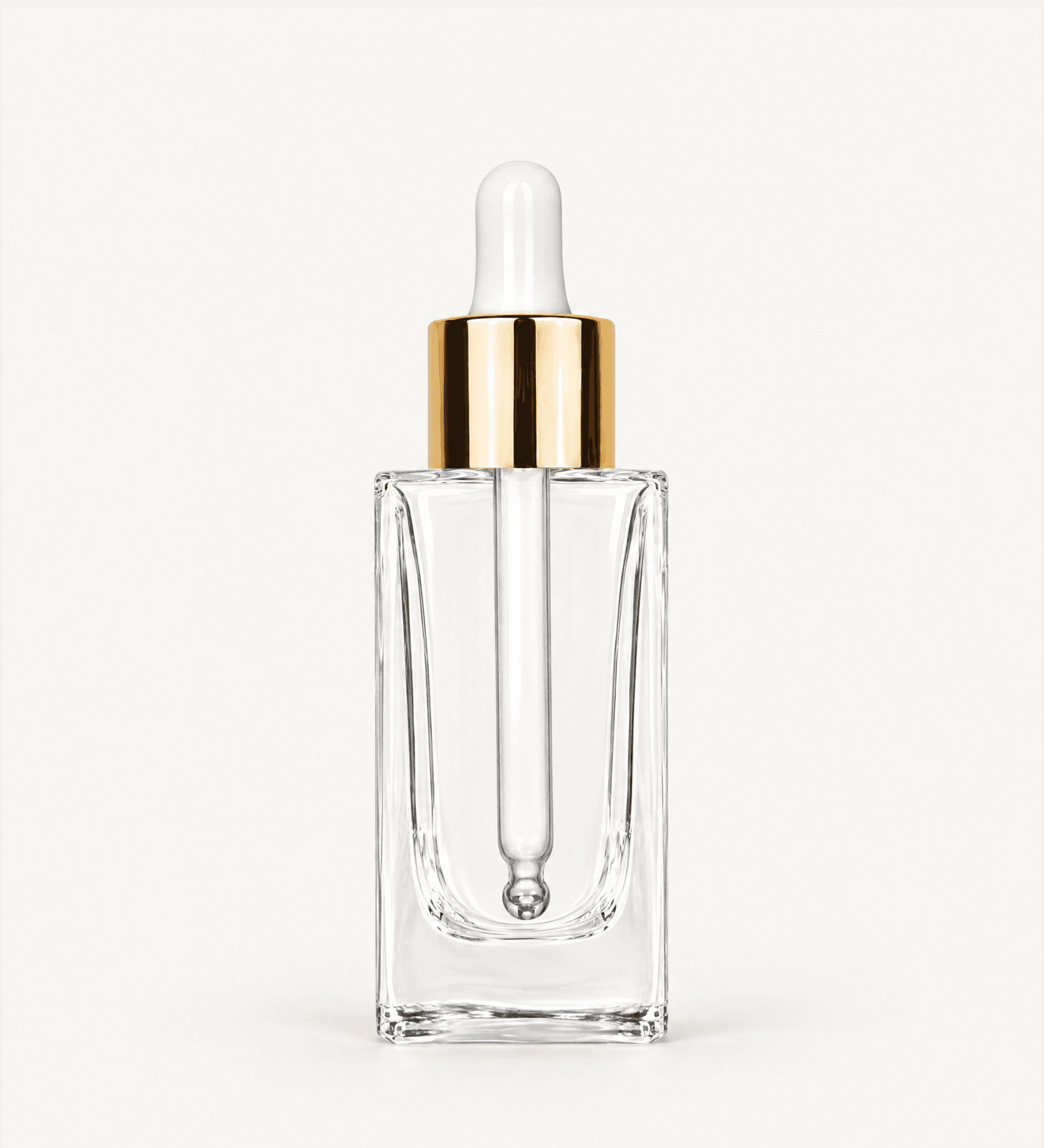 50 ml Clear Empire Dropper Bottle — Empty · assembled