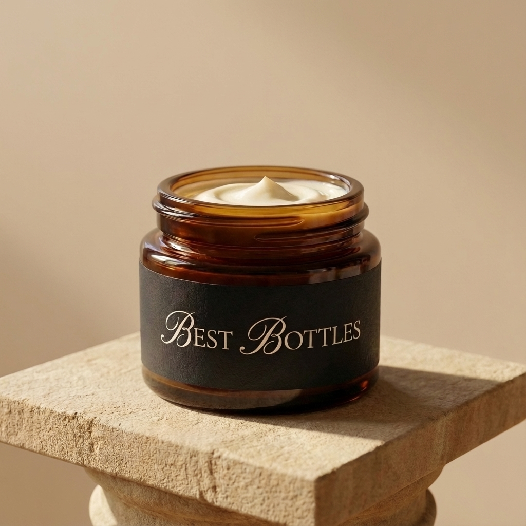 Circle bottle and compatible closure